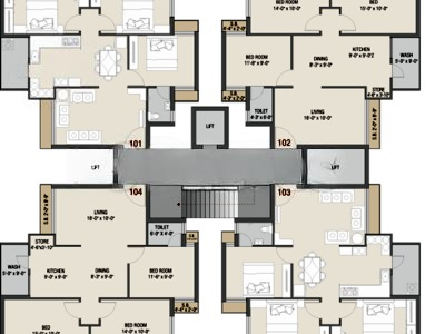 Selenium Shree Dwarkadhish Heights, Dharam Nagar, Rajkot, Gujarat - LockMyKey
